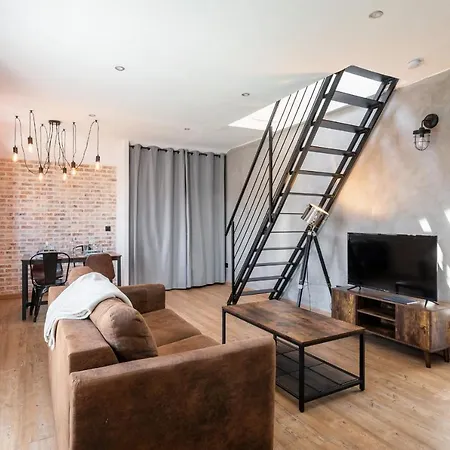 Superbe Loft Industriel - Casa Vostra - Caution 800 Eur & Id Requises - Tram-frontiere アパート *