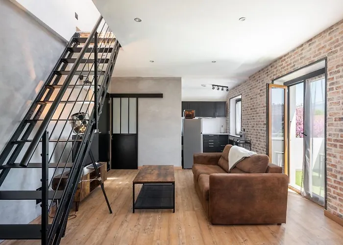 Superbe Loft Industriel - Casa Vostra - Caution 800 Eur & Id Requises - Tram-frontiere