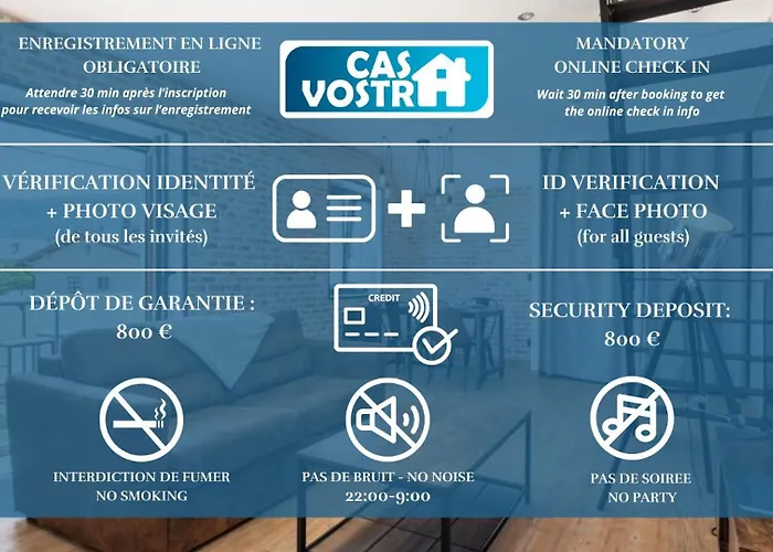 アパート Superbe Loft Industriel - Casa Vostra - Caution 800 Eur & Id Requises - Tram-frontiere ガイヤール
